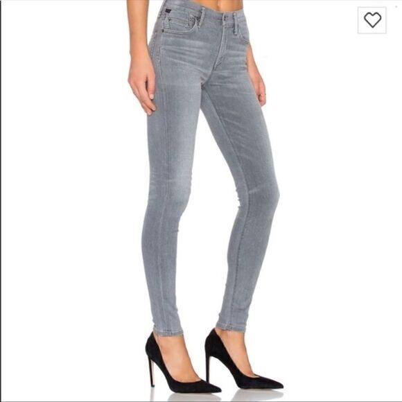 𝅺citizens of Humanity Sculpt Rocket High Rise Jeans 24 - Picture 1 of 8